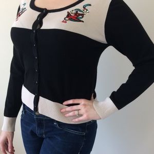 Embroidered Sweater “Dancing Days” by Banned